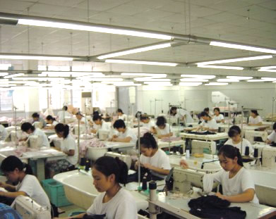 上海：協力工場